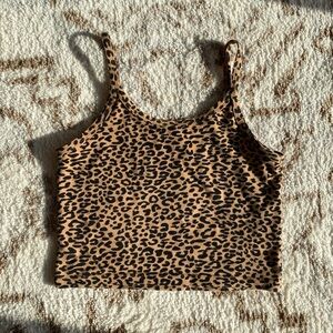 RARE ARQ Tank Top in Leopard Print